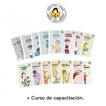 Set de libros 'Leer para Sanar' + Curso de capacitación
